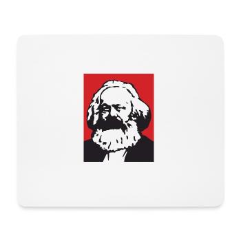 Karl Marx - Tapis de souris (format paysage) - blanc - Devant