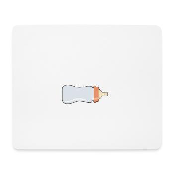 Need more milk - funny baby design - Mousepad (Querformat) - Weiß - Vorne