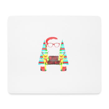 Ugly Merry Christmas Sweater Xmas Santa Gift - Mouse Pad (horizontal) - white - Front