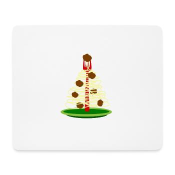 spaghetti pasta noodles lasagna macaroni noodles5 - Mouse Pad (horizontal) - white - Front