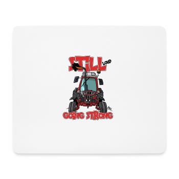 immer noch stark laut IH 685XL - Mousepad (Querformat) - Weiß - Vorne