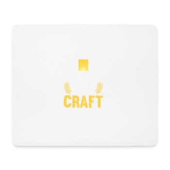 Discover your craft beer t shirt, funny bier shirt - Mousepad (Querformat) - Weiß - Vorne