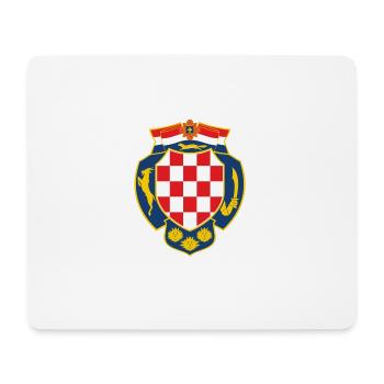 Stari Hrvatski Grb - Tomic Design - Mousepad (Querformat) - Weiß - Vorne