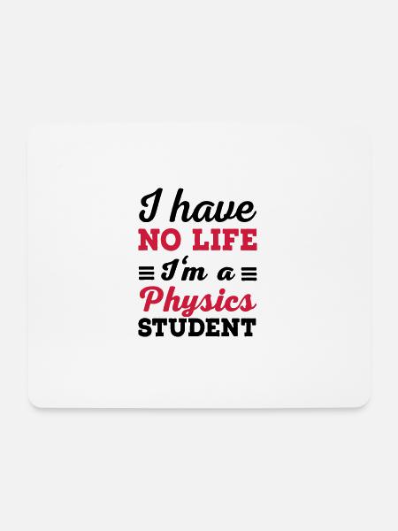 physics - Mouse Pad (horizontal) - white