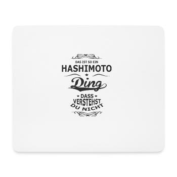 Hashimoto - Mousepad (Querformat) - Weiß - Vorne