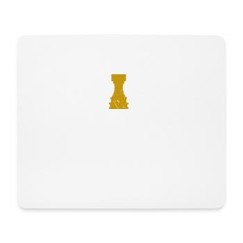 Chess - Straight to the point - Mouse Pad (horizontal) - white - Front