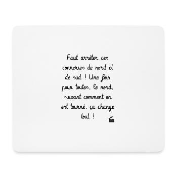 Kaameløtt - Réplique Culte - Citation Perceval - Tapis de souris (format paysage) - blanc - Devant