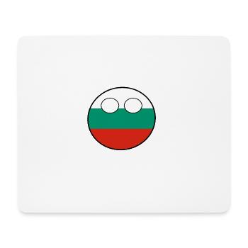 Countryball pays Patrie Bulgarie - Tapis de souris (format paysage) - blanc - Devant