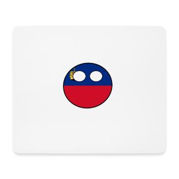 Countryball Country Home Liechtenstein - Mouse Pad (horizontal) - white - Front