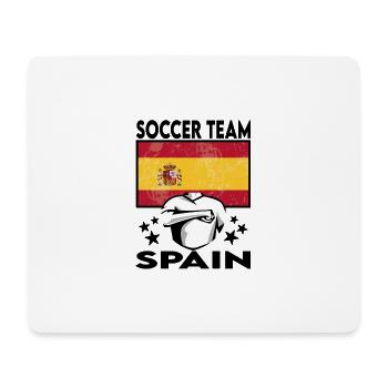 Spain Soccer Football 2022 WM - Tapis de souris (format paysage) - blanc - Devant