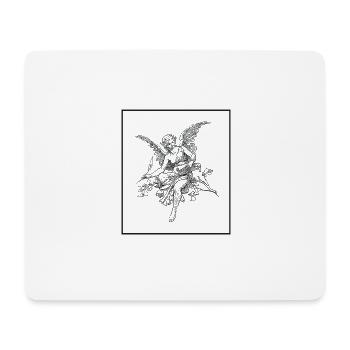 Angel Engel - Mouse Pad (horizontal) - white - Front