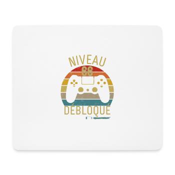 NIVEAU 66 DÉBLOQUÉ - Tapis de souris (format paysage) - blanc - Devant