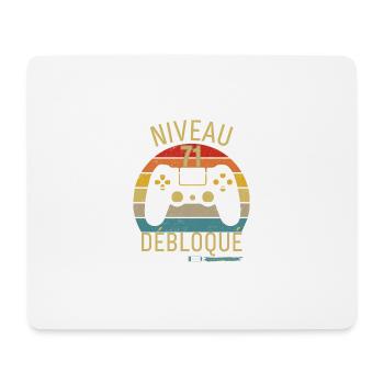 NIVEAU 71 DÉBLOQUÉ - Tapis de souris (format paysage) - blanc - Devant