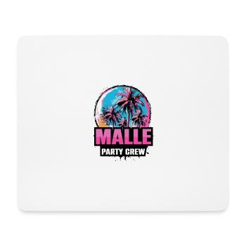 Malle Party Crew Dicton De Vacances - Tapis de souris (format paysage) - blanc - Devant