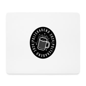 Polterabend 2024 - Mousepad (Querformat) - Weiß - Vorne
