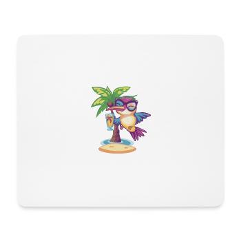 Hummingbird Bird Summer Holiday - Mouse Pad (horizontal) - white - Front