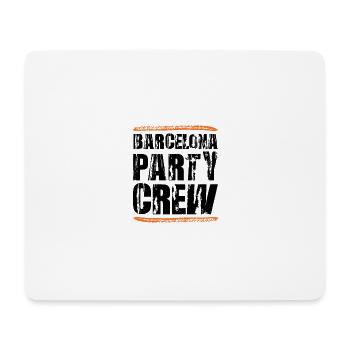 Barcelona Party Crew - Mousepad (Querformat) - Weiß - Vorne