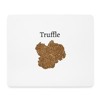 Labyrinthe de motifs de truffe - Tapis de souris (format paysage) - blanc - Devant
