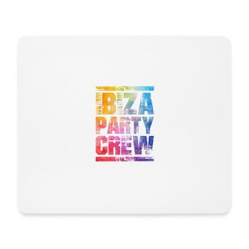 Ibiza Party Crew Colorful - Mouse Pad (horizontal) - white - Front
