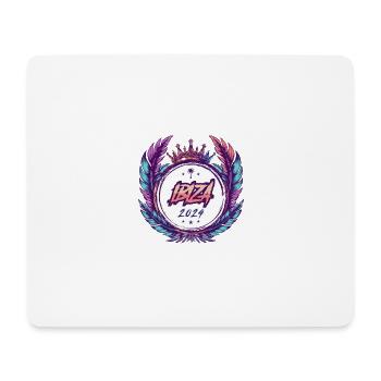 Ibiza 2024 Wappen - Mousepad (Querformat) - Weiß - Vorne