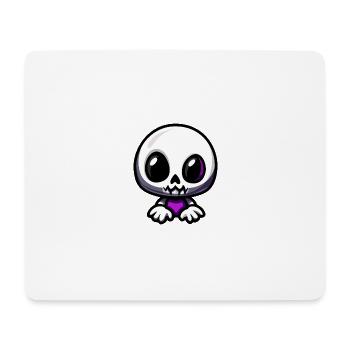 Zombie Halloween Skeleton Baby - Mouse Pad (horizontal) - white - Front