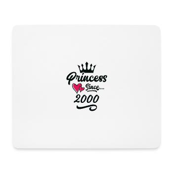2000 Princess Birthday - Mouse Pad (horizontal) - white - Front