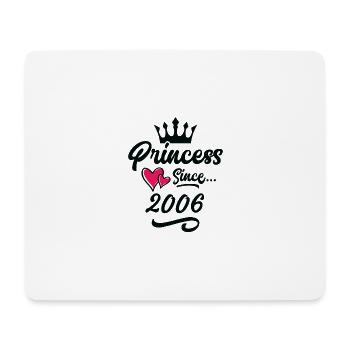 2006 Princess Birthday - Mouse Pad (horizontal) - white - Front