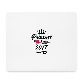 2017 Princess Birthday - Mouse Pad (horizontal) - white - Front