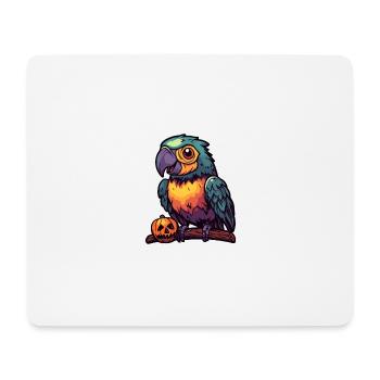 Parrot Halloween Animal - Mouse Pad (horizontal) - white - Front