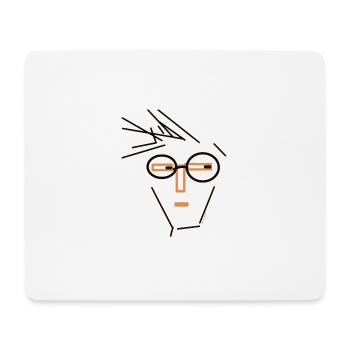 Ivan Antonio - Mouse Pad (horizontal) - white - Front