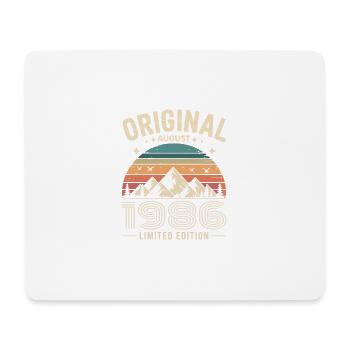August 1986 – Legend of the Peaks and Mountains - Mouse Pad (horizontal) - white - Front