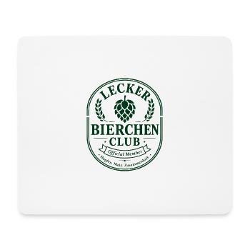  Bierliebhaber BIER-BIERCHEN saufen Urlaubsreise - Mousepad (Querformat) - Weiß - Vorne