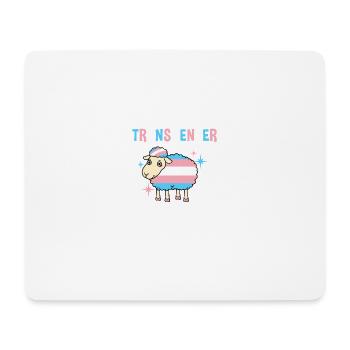 At The Transgender Sheep Of The Family - Mouse Pad (horizontal) - white - Front