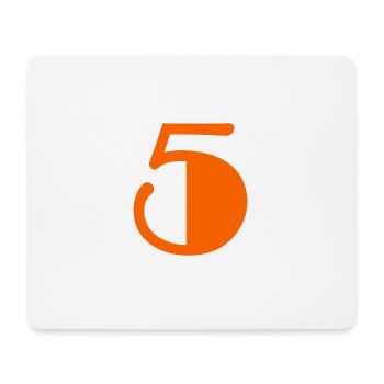 5. 5 JAHRE. 5-JÄHRIGES JUBILÄUM. GEBURTSTAG 5 JAHRE - Mousepad (Querformat) - Weiß - Vorne