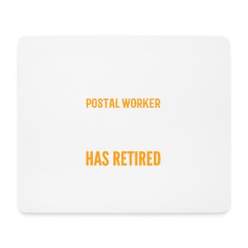 Legendary Postal Worker Pensioner Gift - Mouse Pad (horizontal) - white - Front