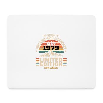 Mai 1979 – Mai 1979 - Mousepad (Querformat) - Weiß - Vorne