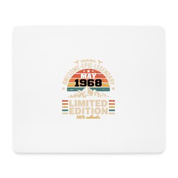 May 1968 - May 1968 - Mouse Pad (horizontal) - white - Front