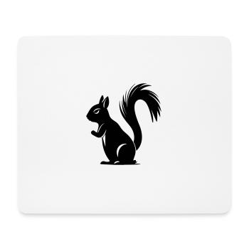 squirrel - Mouse Pad (horizontal) - white - Front