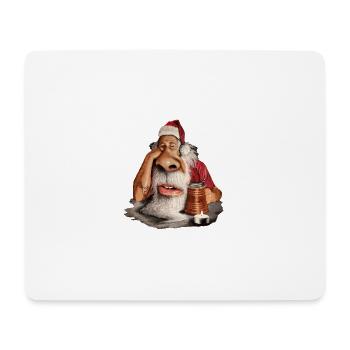 Santa Claus - Mousepad (Querformat) - Weiß - Vorne