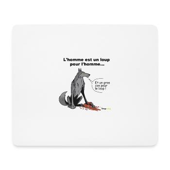 wolfman - Mouse Pad (horizontal) - white - Front