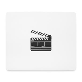 Regisseur Film Klappe Movie cinema - Mousepad (Querformat) - Weiß - Vorne