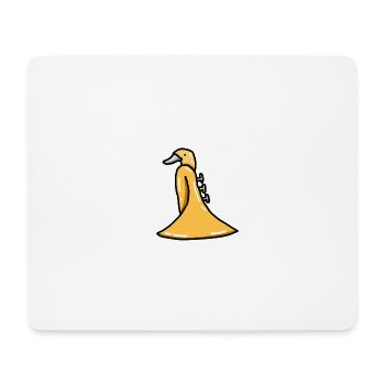 TRUMPET DUCK - Mousepad (Querformat) - Weiß - Vorne