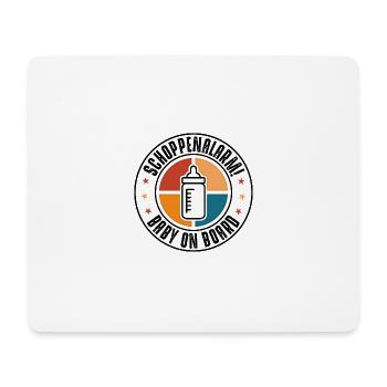 Bottle alarm - Mouse Pad (horizontal) - white - Front