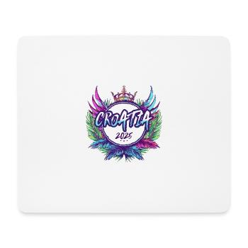 Croatia 2025 Colorful - Mouse Pad (horizontal) - white - Front
