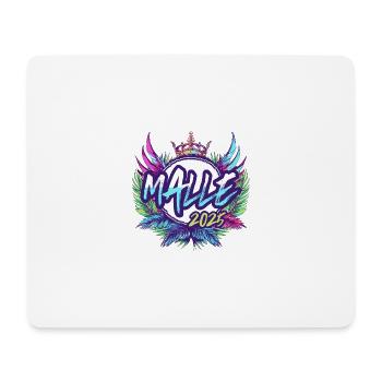 Malle 2025 Coloré - Tapis de souris (format paysage) - blanc - Devant