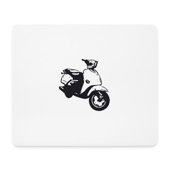 roller - Mousepad (Querformat) - Weiß - Vorne