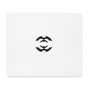 Illusion Fledermäuse für Denker und Freiheitsliebhaber - Mousepad (Querformat) - Weiß - Vorne