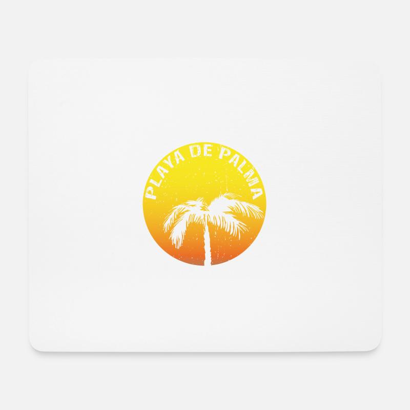 Playa de Palma CLAIM - Mousepad (Querformat) - Weiß