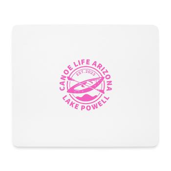 Canoe Life Arizona Design - Tapis de souris (format paysage) - blanc - Devant