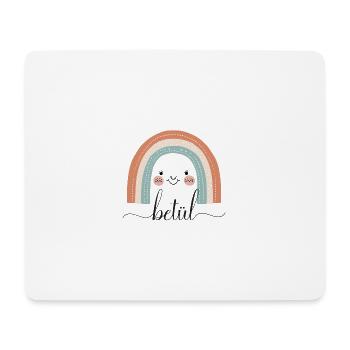 Baker! Rainbow, customizable - Mouse Pad (horizontal) - white - Front